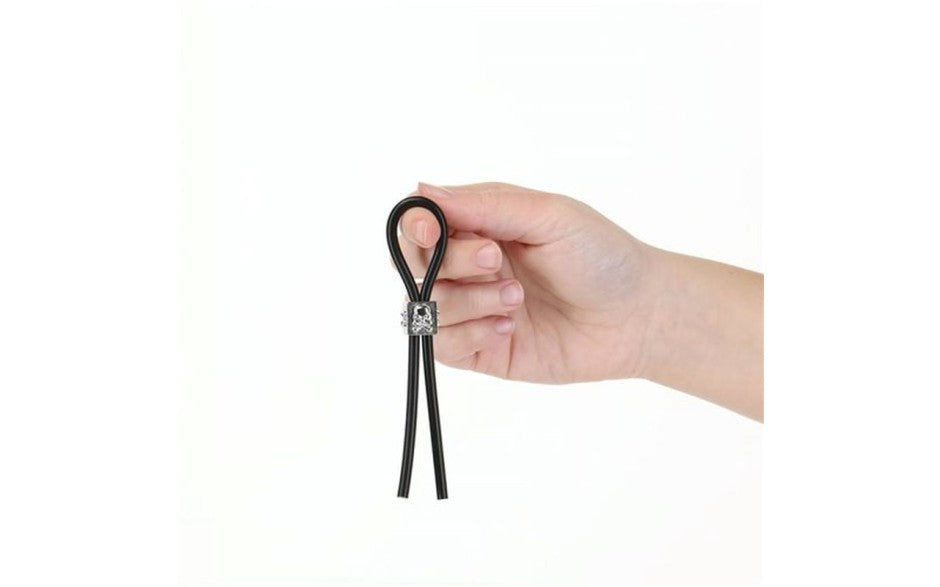 BMS Factory LUX Active Tether Fully Adjustable Cock Tie Premium Control - - Cock Rings
