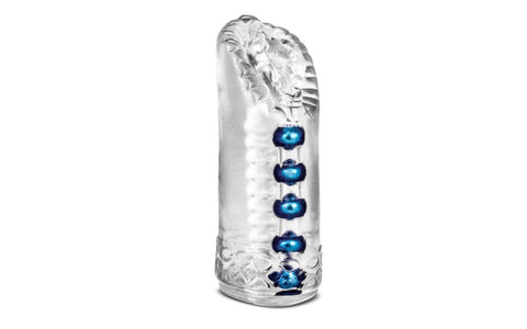 Blush Novelties M for Men Snatch Soft & Realistic Male Masturbator Clear - Masturbators and Strokers