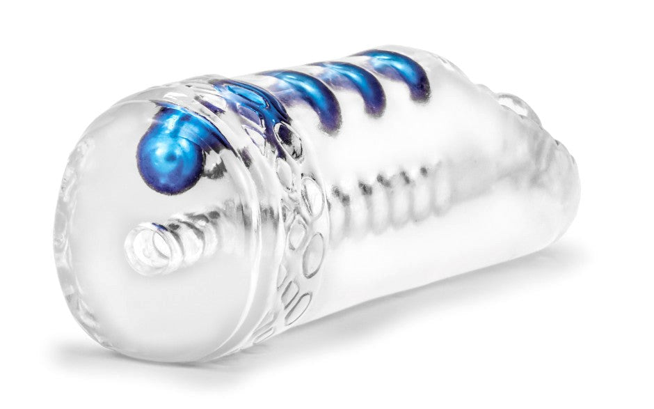 Blush Novelties M for Men Snatch Soft & Realistic Male Masturbator Clear - Masturbators and Strokers