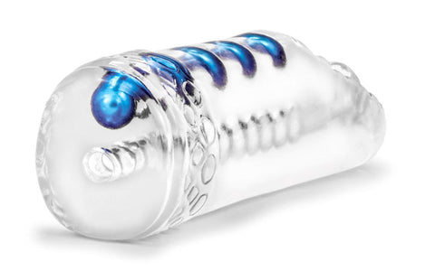 Blush Novelties M for Men Snatch Soft & Realistic Male Masturbator Clear - Masturbators and Strokers