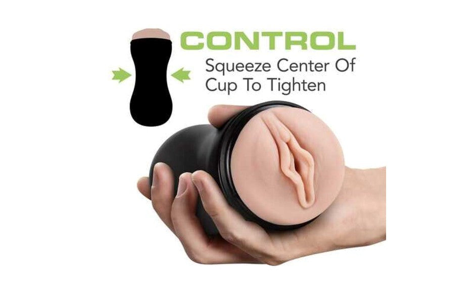 Blush Novelties M for Men Soft & Wet Mens Stroker Cup Pussy Masturbator - Masturbators and Strokers