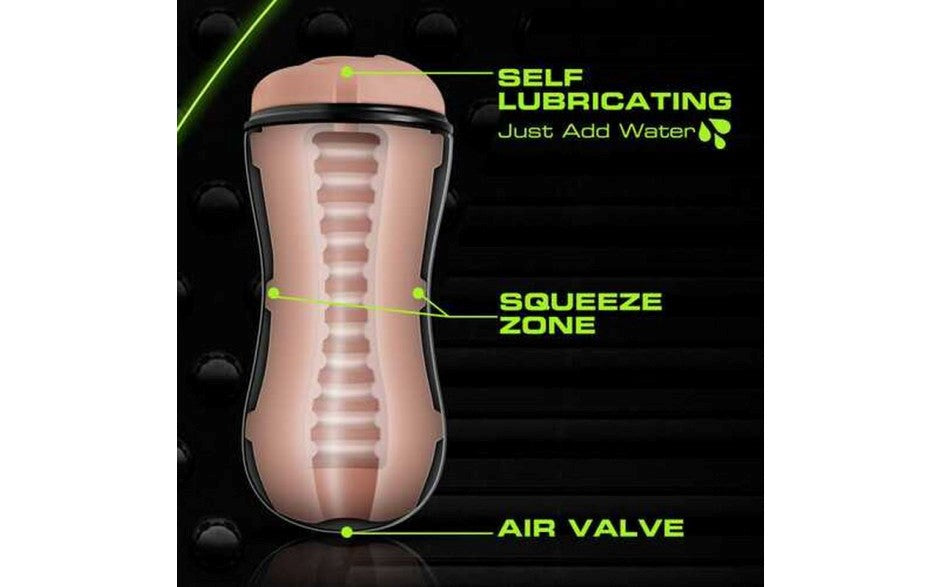 Blush Novelties M for Men Soft & Wet Mens Stroker Cup Pussy Masturbator - Masturbators and Strokers