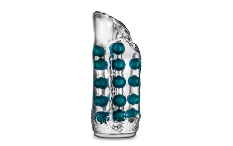Blush Novelties M for Men Super Realistic Feel Male Stroker Clear X5 Plus TPE - Masturbators and Strokers