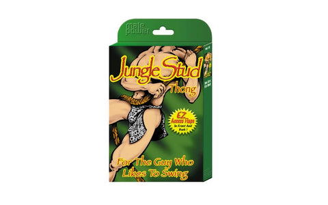 Male Power Novelty Jungle Stud Underwear with Bold Leopard Print Design - Party Gifts and Novelties