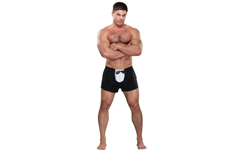Male Power Tuxedo Mens Boxer Novelty Underwear Black with Formal Design - Party Gifts and Novelties