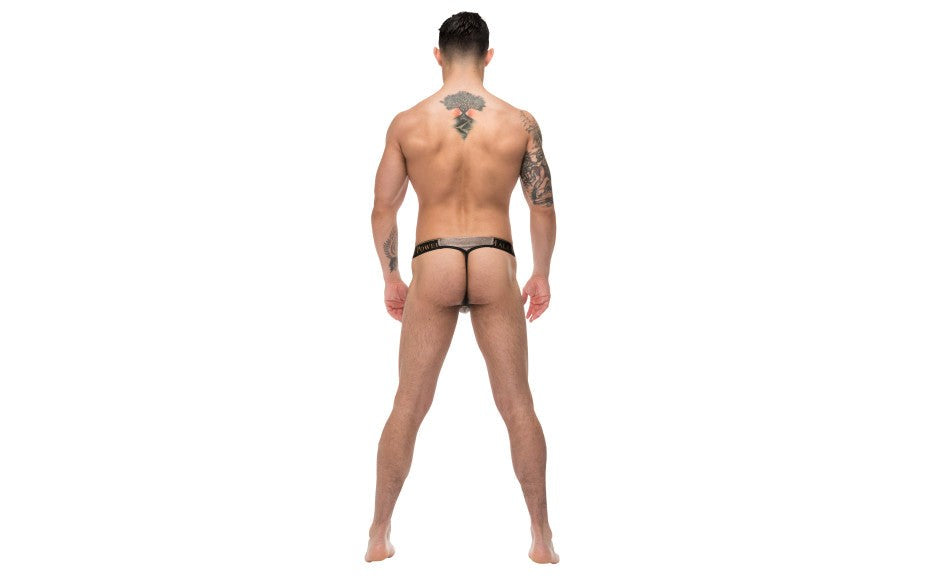 Male Power Viper Micro Male G String Underwear L/XL with Snakeskin Print - Jocks and G-Strings