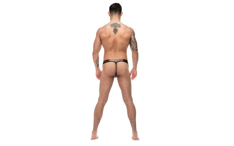 Male Power Viper Micro Male G String Underwear L/XL with Snakeskin Print - Jocks and G-Strings