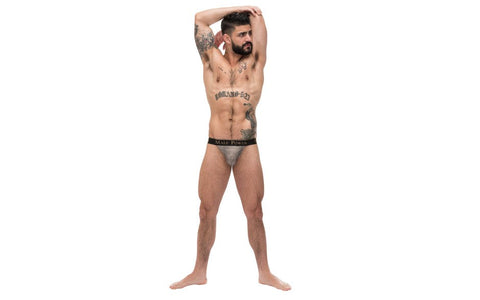 Male Power Viper Micro Male G String Underwear L/XL with Snakeskin Print - Jocks and G-Strings
