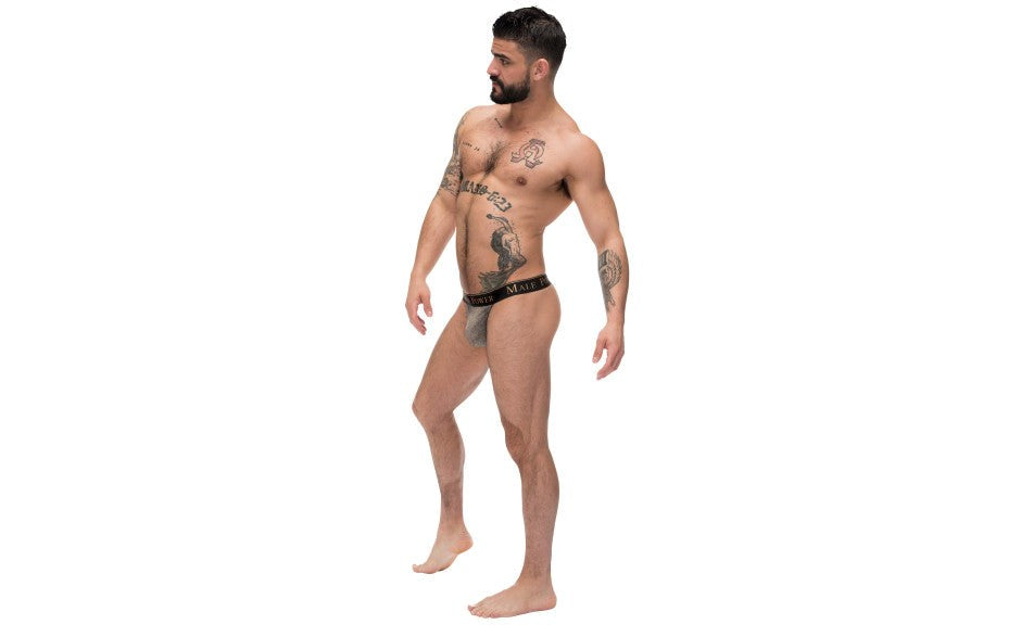 Male Power Viper Micro Male G String Underwear L/XL with Snakeskin Print - Jocks and G-Strings