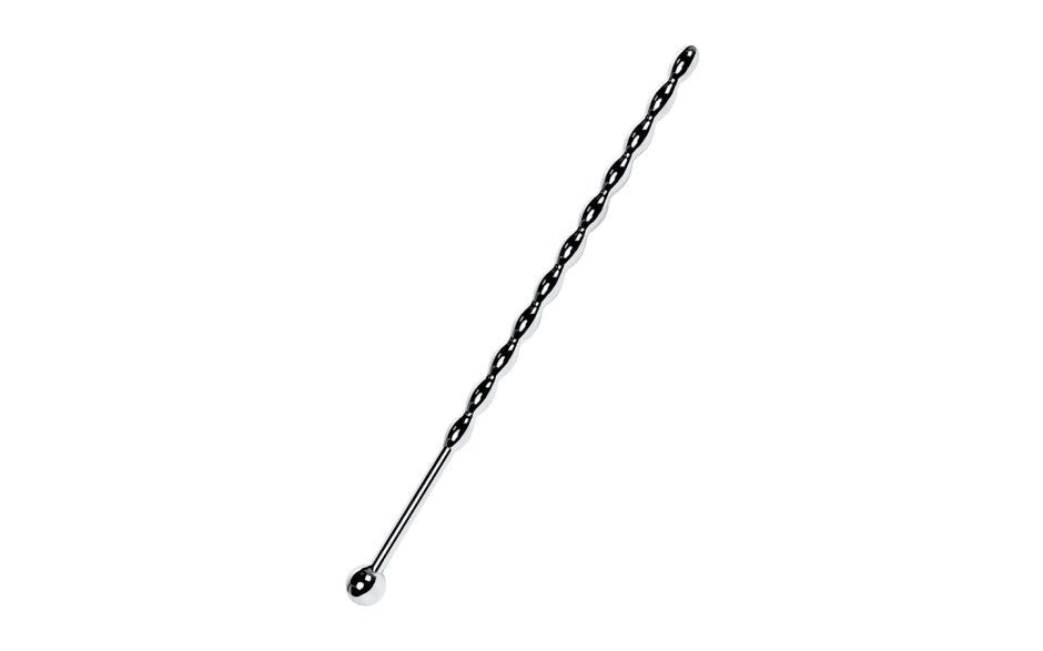 ToyFa Metal Silver Metal Braided Male Urethral Sound Graduated Diameter - - Urethral Sounds