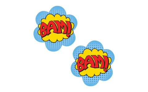 Neva Nude BAM Nipztix Nipple Pasties 2 Piece Handcrafted California Style - Fancy Dress Ups
