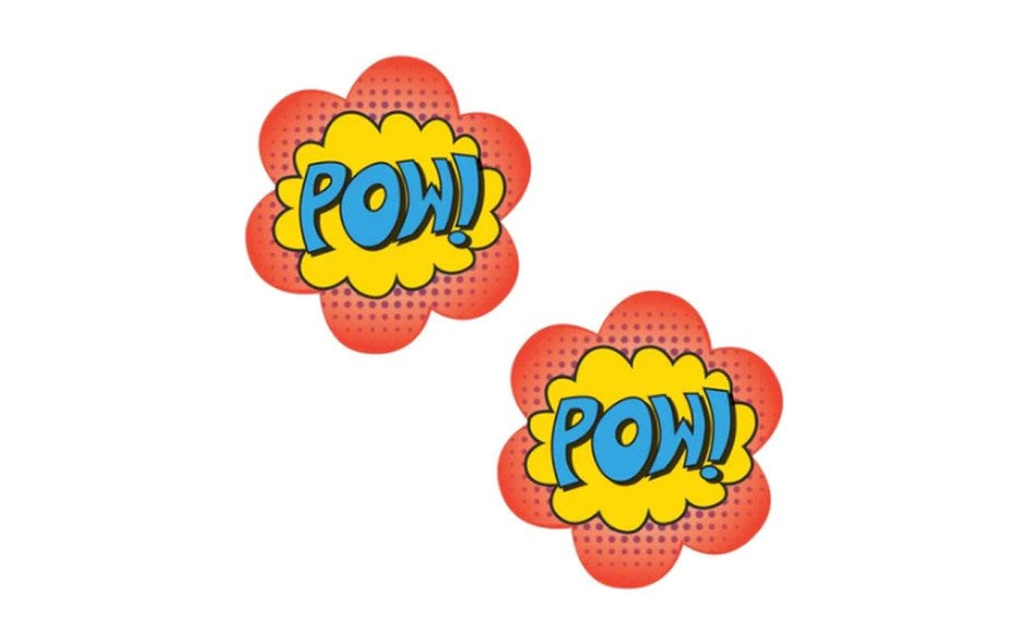 Neva Nude POW Raves & Rendezvous Pasties California Handmade Nipple Covers - - Fancy Dress Ups