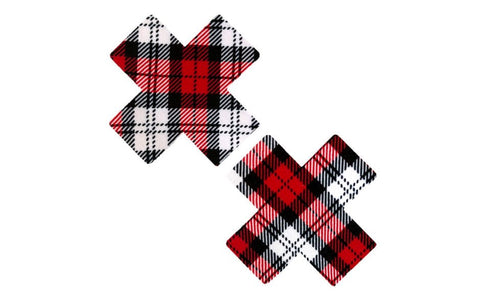 Neva Nude School Girl Plaid X Factor Sexy Nipple Pasties Waterproof Coverage - Fancy Dress Ups