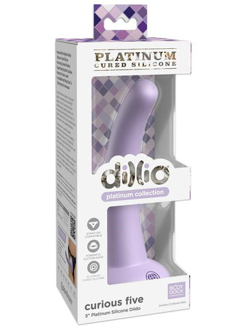 Pipedream Products Dillio Platinum Curious Five Silicone Dildo - Realistic Dildos