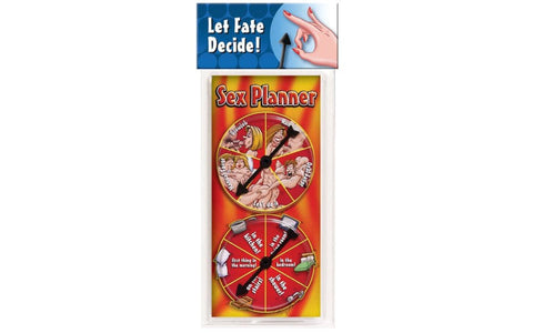 Ozze Creations Novelty Sex Planner Spinner Adult Game with 30 Activities - Sex Games, Coupons and Tricks