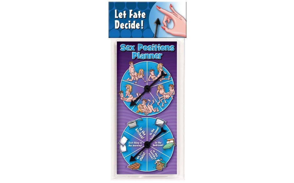 Ozze Creations Novelty Sex Positions Planner Spinner Game Interactive Intimacy - - Sex Games, Coupons and Tricks