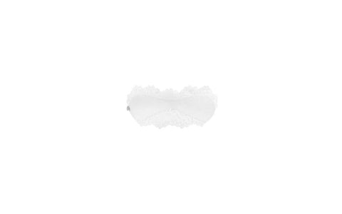 Obsessive Amor Blanco Extremely Sexy Eye Mask OS Premium Satin Construction - Masks And Blindfolds