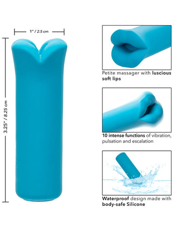 California Exotics Kyst Lips External Clitoral Massager - Clit Ticklers and Pulsators