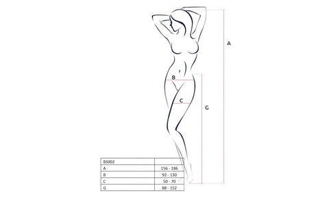 Passion Lingerie Womens Suspender Tights With Hearts OS Premium Romantic - G-Strings, Panties and Shorts