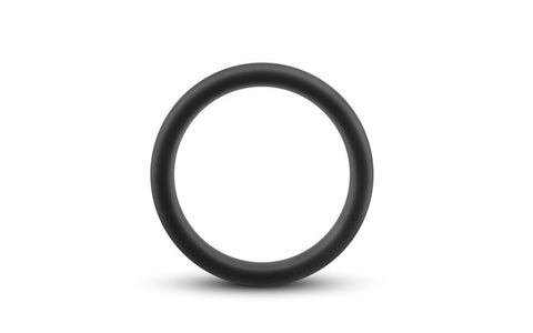 Blush Novelties Performance Silicone Go Pro Mens Cock Ring Black Premium Design - Stretchy Cock Rings