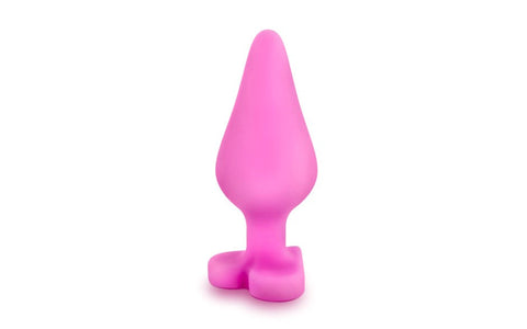 Blush Novelties Play With Me Naughty Candy Heart Shaped Be Mine Silicone Butt Plug - Butt Plugs