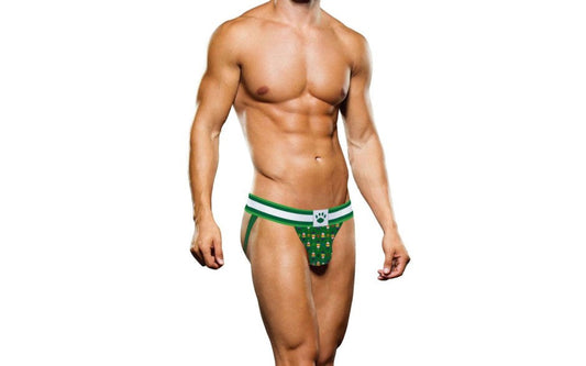 Prowler Christmas Tree Mens Jock Strap Festive Holiday Underwear with Support - - Jocks and G-Strings