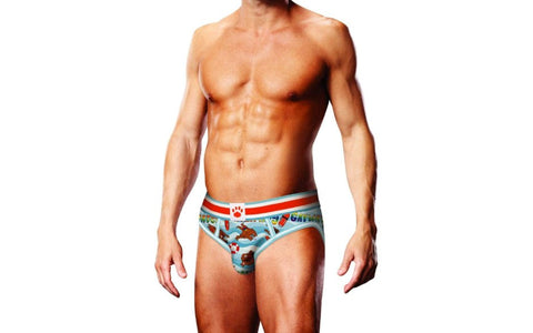 Prowler Gaywatch Bears Open Back Comfortable Mens Brief with Breathable Design - Mens Briefs And Boxers