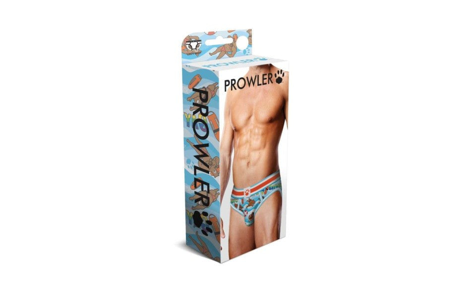 Prowler Gaywatch Bears Open Back Comfortable Mens Brief with Breathable Design - - Mens Briefs And Boxers