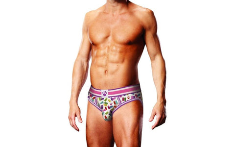 Prowler Gummy Bears Open Back Sexy Mens Brief with Playful Design - Mens Briefs And Boxers