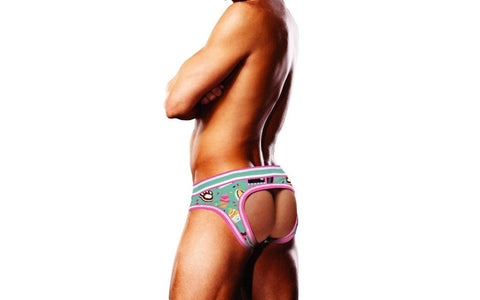 Prowler Sundae Open Polyester Spandex Mens Brief with Ice Cream Print Design - Mens Briefs And Boxers