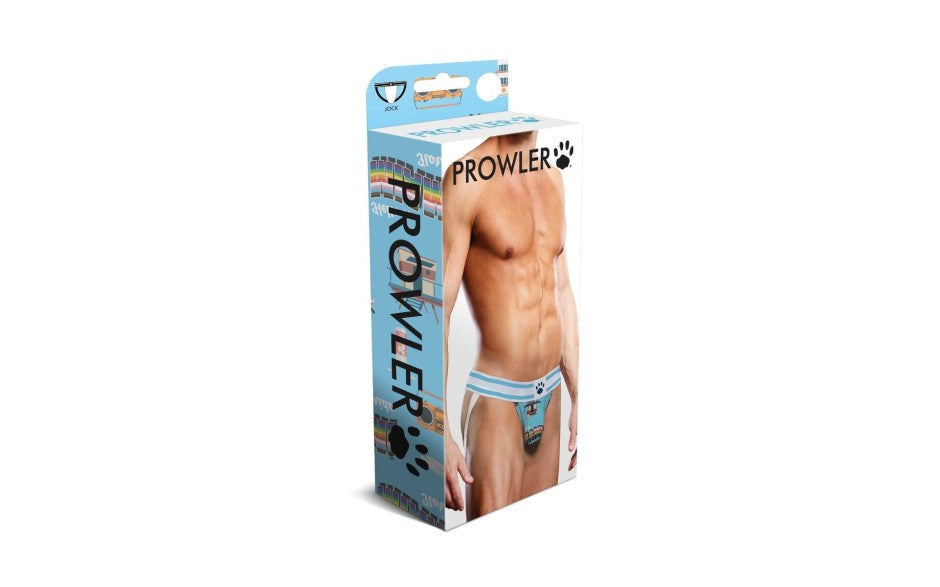 Prowler Miami Beach Theme Mens Jock with Tropical Design and Support - - Jocks and G-Strings