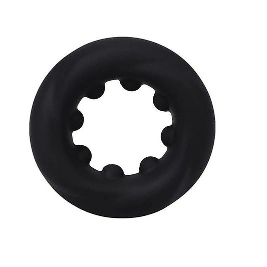 ROCK SOLID The Twist Silicone Cock Ring by Doc Johnson - Stretchy Cock Rings