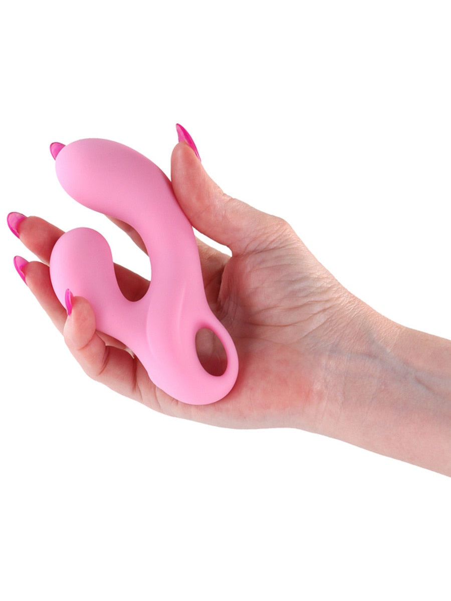 NS Novelties Gold-n-Dreams Agatha Dual Action Rabbit Vibrator - Rabbit Vibrators