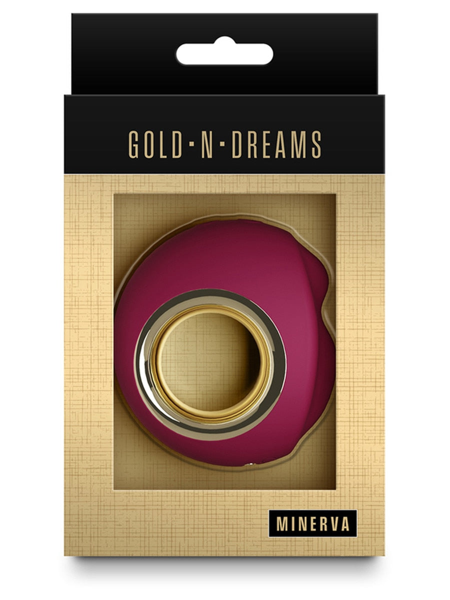 NS NOvelties Gold-n-Dreams Minerva Precision Clitoral Vibrator - Clit Ticklers and Pulsators
