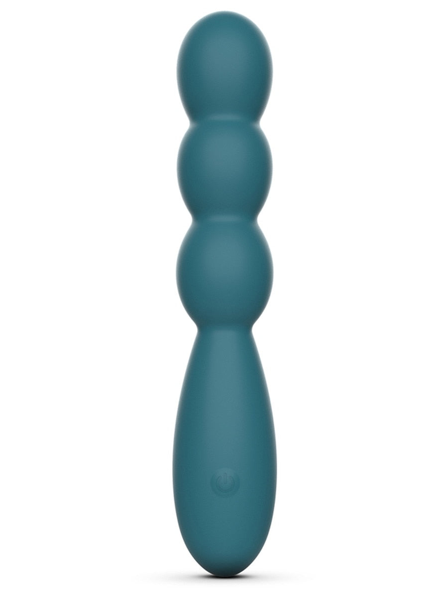 NS Novelties Gold-n-Dreams Rosa Anal Bead - Green - Anal Beads and Balls