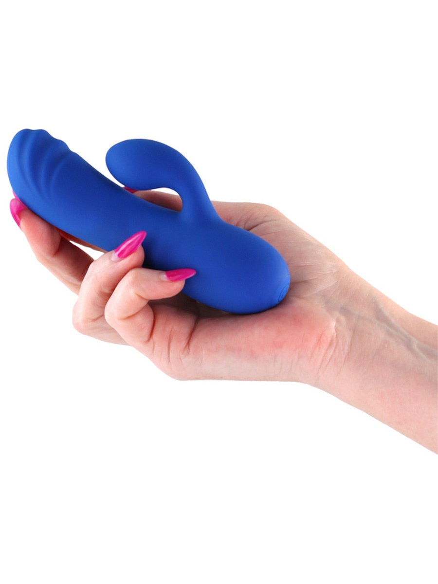 NS Novelties Gold-n-Dreams Sabrina Rabbit Massage Vibrator - Rabbit Vibrators