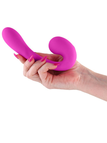 NS Novelties Gold-n-Dreams Maria Flexible Curve Vibrator - G-Spot Vibrators