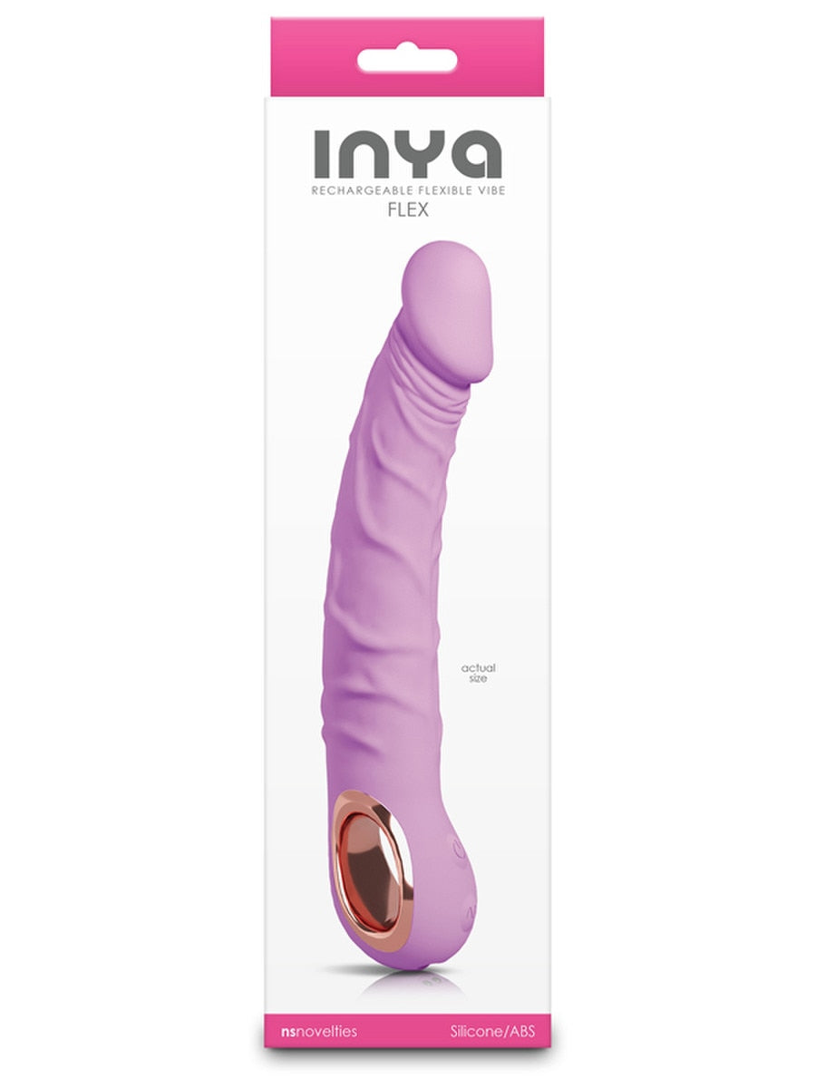 NS Novelties INYA Flex Bendable Rechargeable Vibrator - G-Spot Vibrators