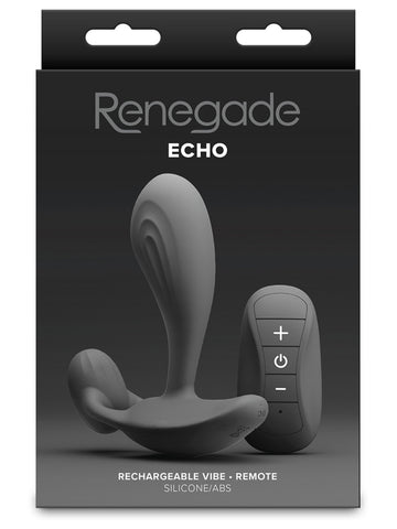 NS Novelties Renegade Echo Vibrating Prostate Massager - Prostate Toys