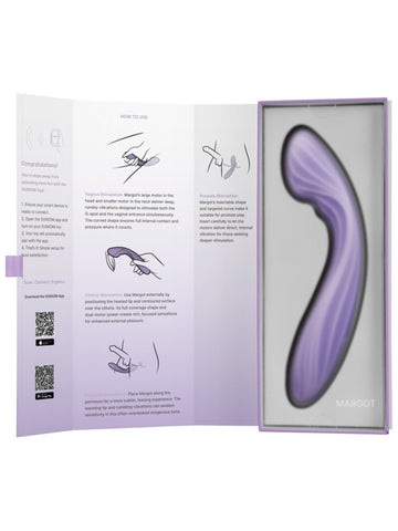 Svakom Margot Dual Motor Rechargeable G Spot Vibrator - G-Spot Vibrators