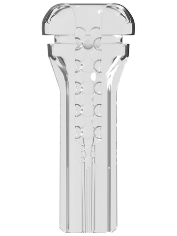 PDX Elite ViewTube See-Thru EZ-Grip Male Stroker - Masturbators and Strokers