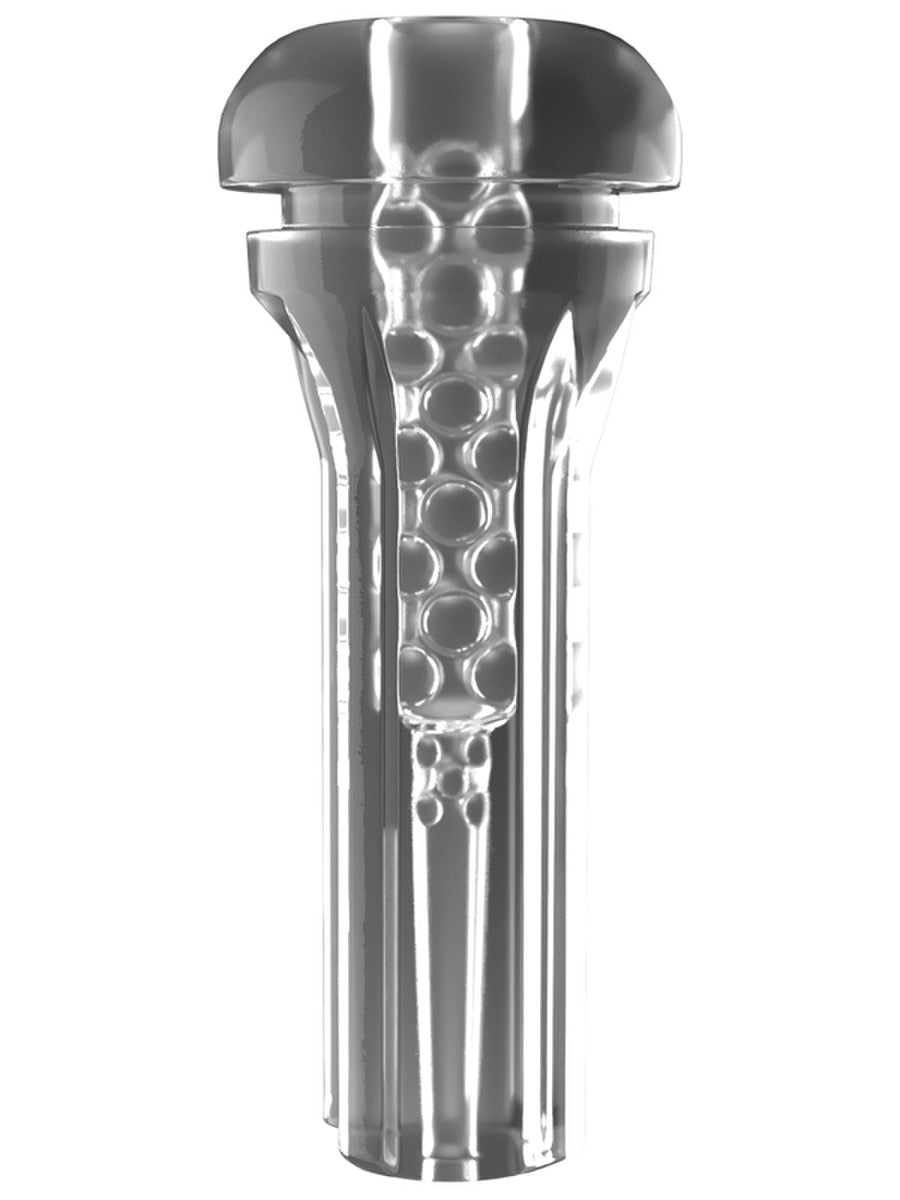 PDX Elite ViewTube XXL See-Thru EZ-Grip LED Male Stroker - - Masturbators and Strokers