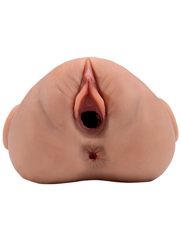 PDX Plus Double Pounder Vibrating Squeeze Male Stroker - Masturbators and Strokers