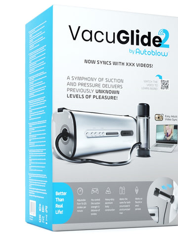 Autoblow VacuGLIDE 2 Suction Assisted Automatic Masturbator - Sex Machines