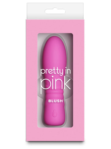 NS Novelties Pretty in Pink Blush USB Rechargeable Vibrator - Personal Massagers