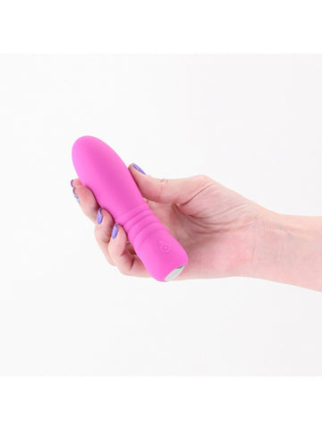NS Novelties Pretty in Pink Blush USB Rechargeable Vibrator - Personal Massagers