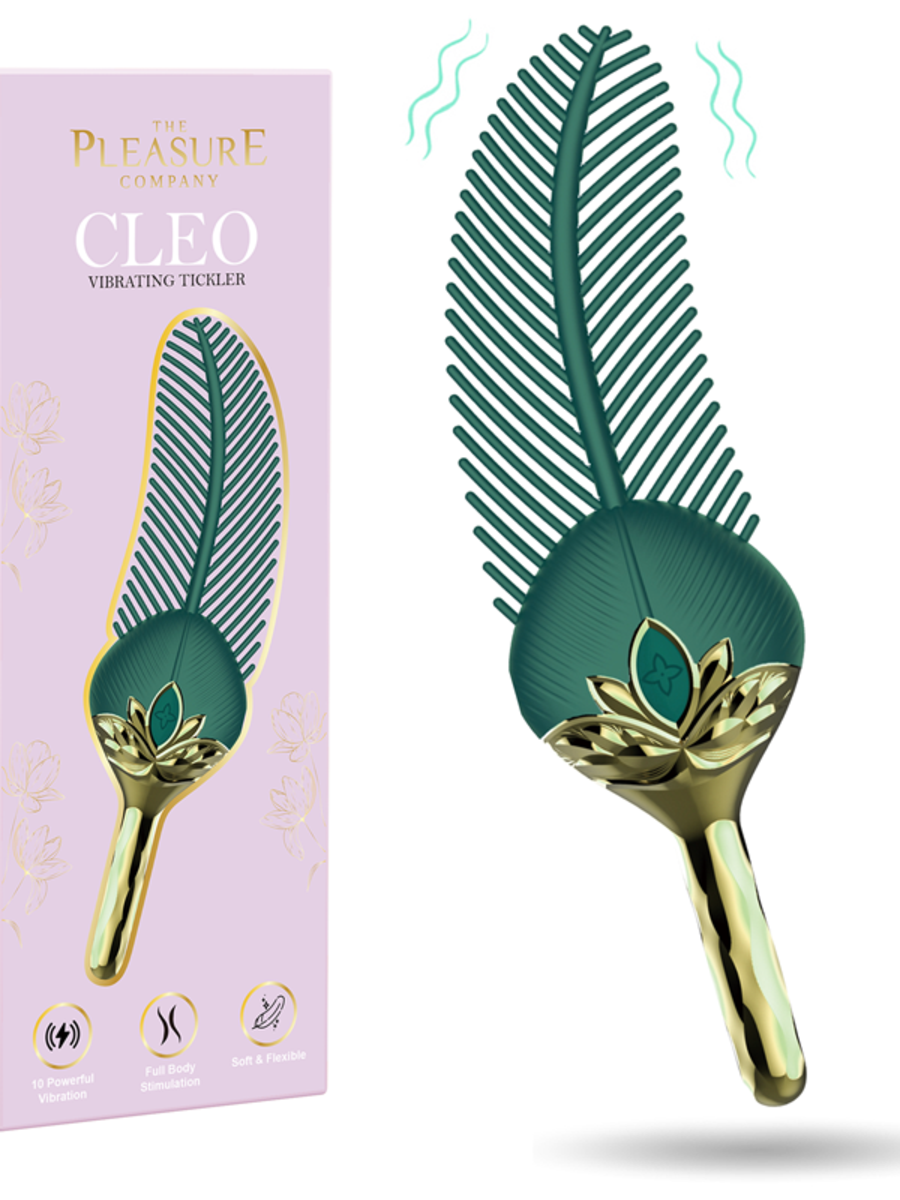 Full Circle CLEO Vibrating Clitoral Tickler Massager - - Clit Ticklers and Pulsators