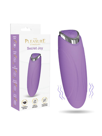 Full Circle Secret Joy Silicone Bullet Massager - Bullet Vibrators
