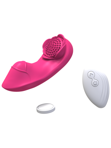 Full Circle WOW! Remote Control Clitoral Stimulator - Clit Ticklers and Pulsators
