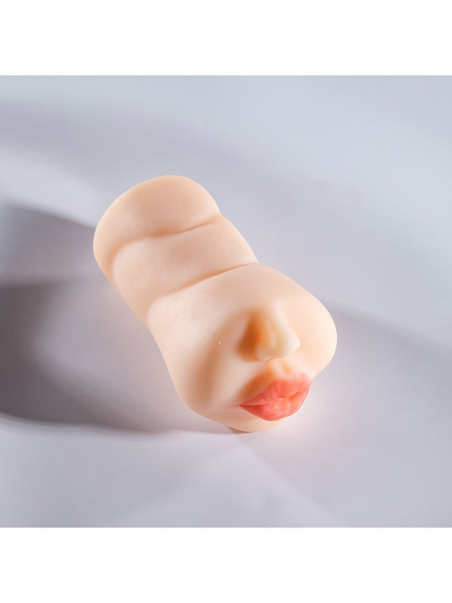 Full Circle Erika Textured Oral Sex Masturbator - Masturbators and Strokers